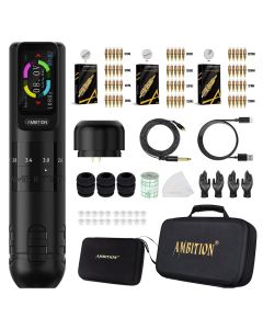 Tattoo Kit | Ambition Seher Wireless Tattoo Machine Kit