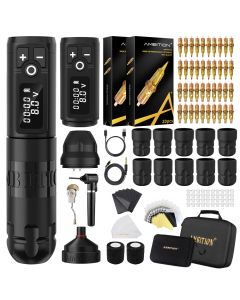 Tattoo Kit | Ambition Soldier Wireless Tattoo Machine Kit 3