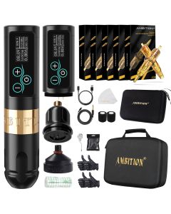 Tattoo Kit | Ambition Vibe Wireless Tattoo Machine Kit
