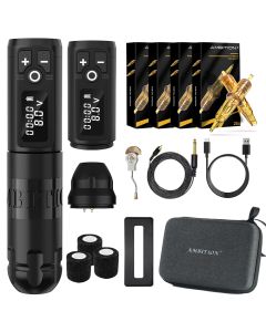 Tattoo Kit | Ambition Soldier Wireless Tattoo Machine Kit